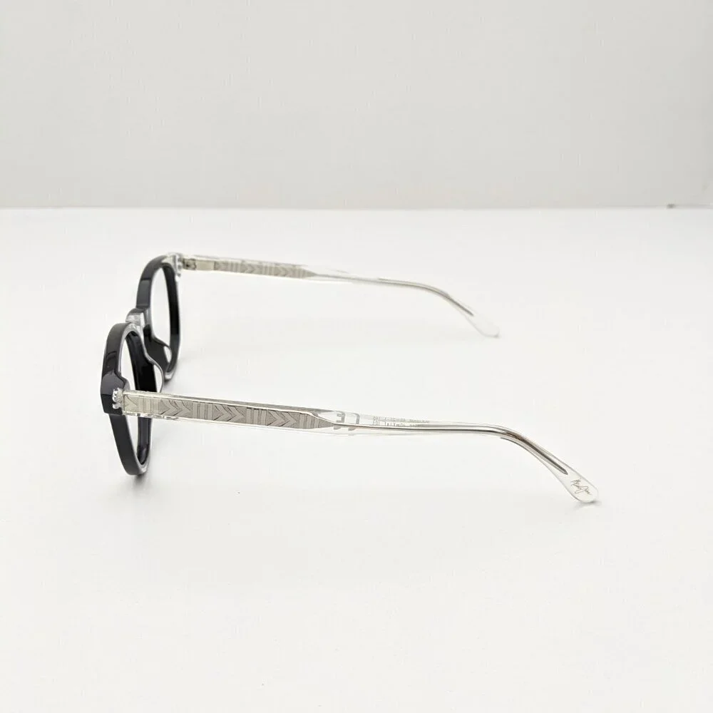 🕶️Made in Italy! Maui Jim MJO2208-11W Eyeglasses 48/21-145 / ALD704🕶️​